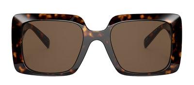 Versace VE 4405 108/73 Rectangle Plastic Havana Sunglasses with Brown Lens