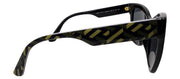 Versace VE 4417U 535887 Cat-Eye Plastic Black Sunglasses with Grey Lens