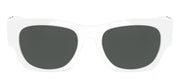 Versace VE 4479U 314/87 Pillow Plastic White Sunglasses with Grey Lens