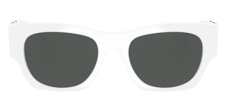 Versace VE 4479U 314/87 Pillow Plastic White Sunglasses with Grey Lens