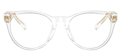 Versace Kids VK 3321U 148 Phantos Plastic Clear Eyeglasses with Logo Stamped Demo Lenses