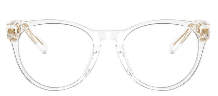 Versace Kids VK 3321U 148 Phantos Plastic Clear Eyeglasses with Logo Stamped Demo Lenses