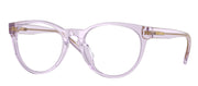 Versace Kids VK 3321U 5372 Phantos Plastic Pink Eyeglasses with Logo Stamped Demo Lenses