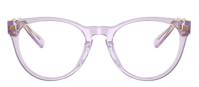 Versace Kids VK 3321U 5372 Phantos Plastic Pink Eyeglasses with Logo Stamped Demo Lenses