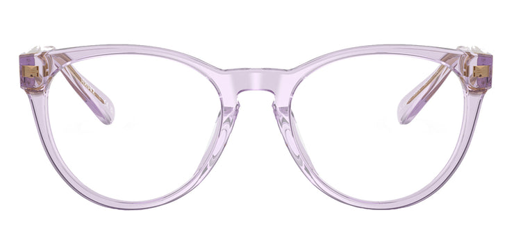 Versace Kids VK 3321U 5372 Phantos Plastic Pink Eyeglasses with Logo Stamped Demo Lenses