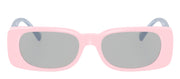 Versace Kids VK 4003U 5440CV Rectangle Plastic Pink Sunglasses with Grey Lens