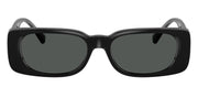 Versace KIDS VK 4003U GB1/87 Rectangle Plastic Black Sunglasses with Grey Lens