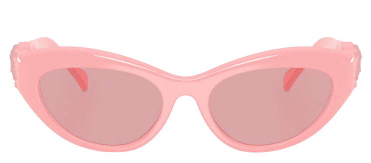 Versace KIDS VK 4005U 545284 Cat-Eye Plastic Pink Sunglasses with Purple Lens