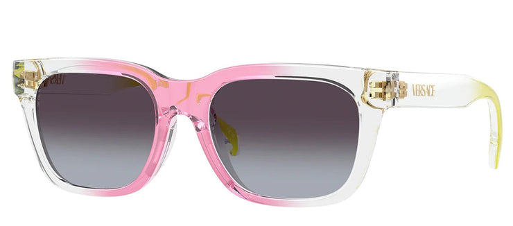 Versace KIDS VK 4006U 55318G Square Plastic Multicolor Sunglasses with Grey Gradient Lens
