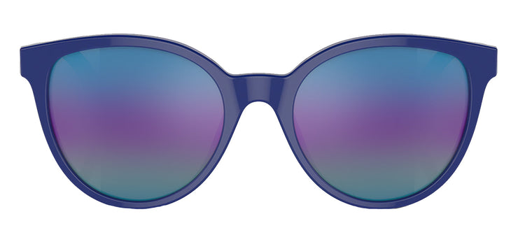 Versace KIDS VK 4427U 5294P1 Round Plastic Blue Sunglasses with Multicolor Mirror Lens