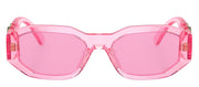 Versace Kids VK 4429U 5370/5 Geometric Plastic Pink Sunglasses with Pink Lens