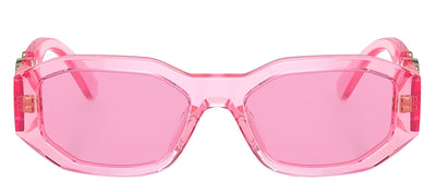 Versace Kids VK 4429U 5370/5 Geometric Plastic Pink Sunglasses with Pink Lens