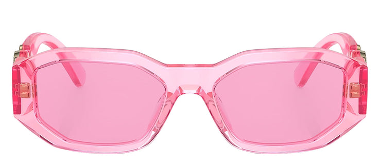 Versace Kids VK 4429U 5370/5 Geometric Plastic Pink Sunglasses with Pink Lens