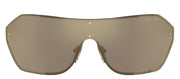 Vogue Eyewear VO 4302S 280/5A Shield Metal Gold Sunglasses with Brown Mirror Lens