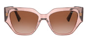 Vogue Eyewear VO 5409S 282813 Irregular Plastic Pink Sunglasses with Brown Gradient Lens