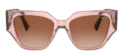 Vogue Eyewear VO 5409S 282813 Irregular Plastic Pink Sunglasses with Brown Gradient Lens