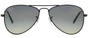 Ray-Ban Junior Childrens Aviator RJ 9506S 220/11 Aviator Metal Black Sunglasses with Grey Gradient Lens