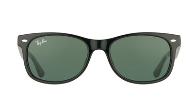 Ray-Ban Junior Jr RJ 9052 100/71 Wayfarer Plastic Black Sunglasses with Green Lens