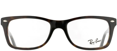 Ray-Ban RX 5228 2012 Rectangle Plastic Tortoise/ Havana Eyeglasses with Demo Lens