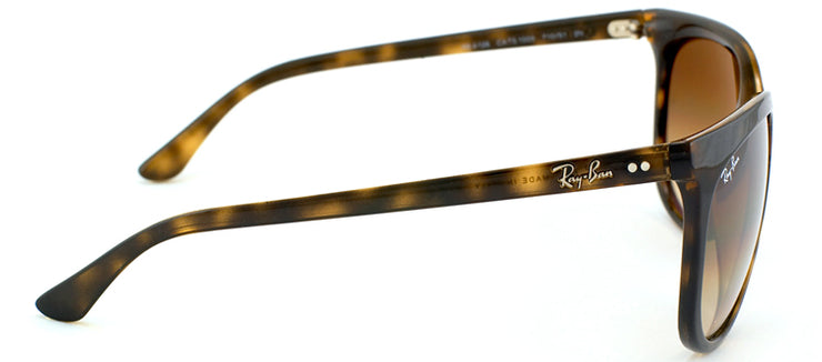 Ray-Ban RB 4126 710/51 Fashion Plastic Tortoise/ Havana Sunglasses with Brown Gradient Lens