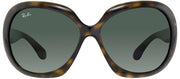 Ray-Ban Jackie Ohh II RB 4098 710/71 Oval Plastic Tortoise/ Havana Sunglasses with Green Lens