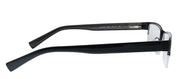 Armani Exchange AX 1015 6070 Rectangle Metal Black Eyeglasses with Demo Lens