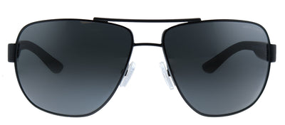 Armani Exchange AX 2012S 606387 Aviator Metal Black Sunglasses with Grey Lens