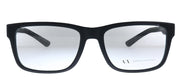 Armani Exchange AX 3016 8078 Square Plastic Black Eyeglasses with Demo Lens