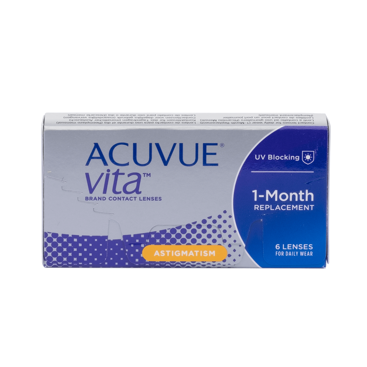 Acuvue Vita Astigmatism Contact Lenses Box - 6 Pack