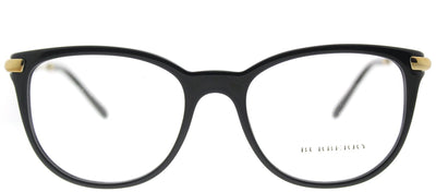 Burberry BE 2255Q 3001 Square Plastic Black Eyeglasses with Demo Lens