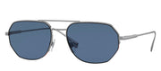 Burberry HENRY BE 3140 100380 Fashion Metal Gunmetal Sunglasses with Blue Lens