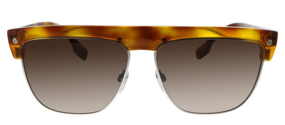 Burberry BE 4325 333013 Square Plastic Havana Sunglasses with Brown Gradient Lens