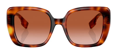 Burberry BE 4371 331613 Square Plastic Havana Sunglasses with Brown Gradient Lens