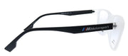 BMW Motorsport BS 5006 026 Square Plastic Clear Eyeglasses with Demo Lens
