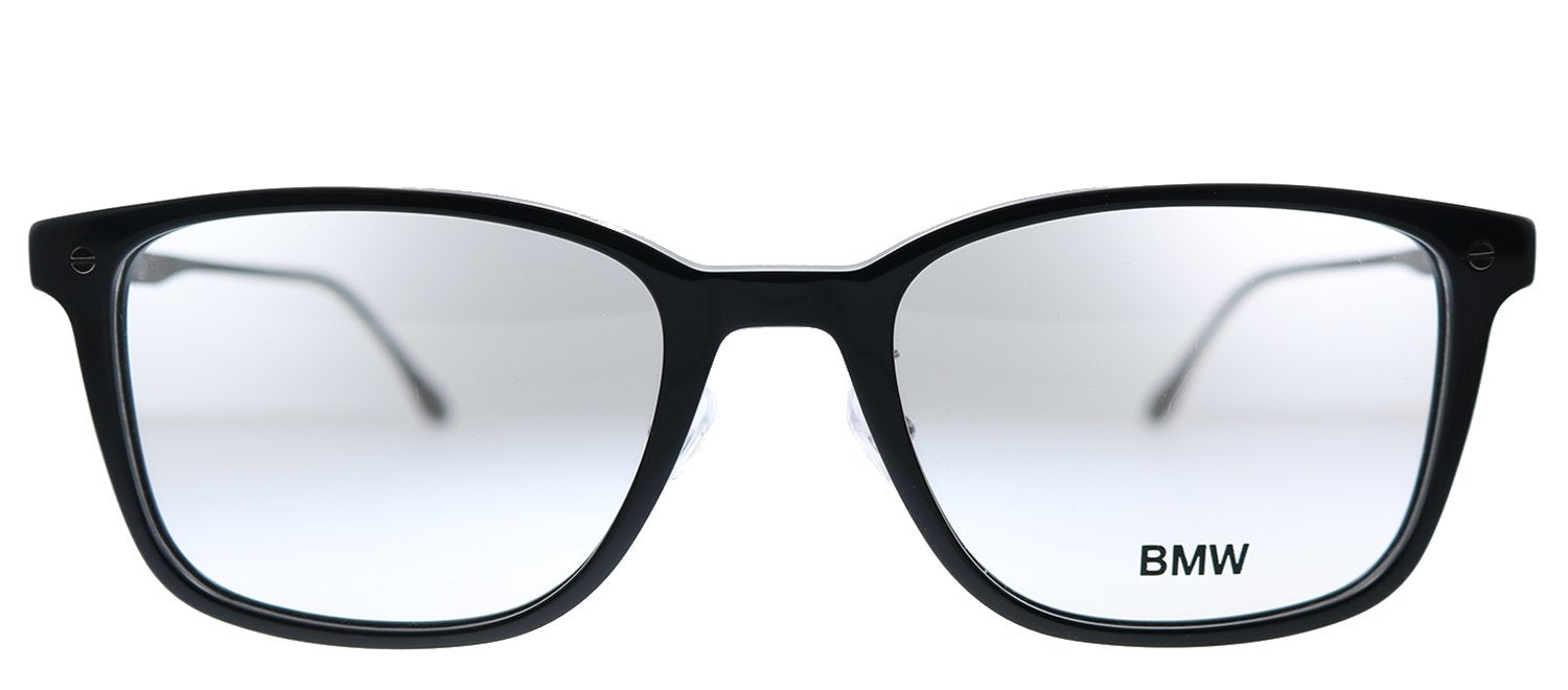 New BMW BW 5014 001 Shiny Black Plastic Square Eyeglasses 54mm BW_5014_001_side_1200x630.jpg?  main image 2