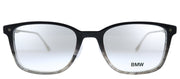 BMW BW 5014 005 Square Plastic Havana Eyeglasses with Demo Lens