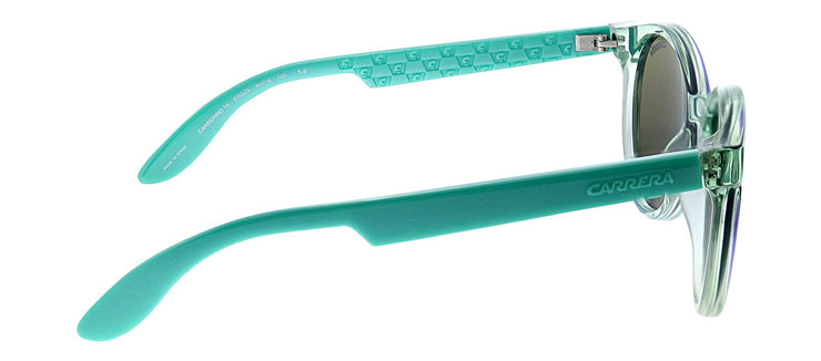 Carrera CA Carrerino14 KRD Round Plastic Green Sunglasses with Green Polarized Lens