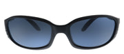 Costa Del Mar BRINE 9017 901703 Oval Plastic Black Sunglasses with Grey Polarized Lens