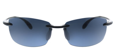 Costa Del Mar BALLAST 9071 907102 Rectangle Plastic Black Sunglasses with Grey Polarized Lens