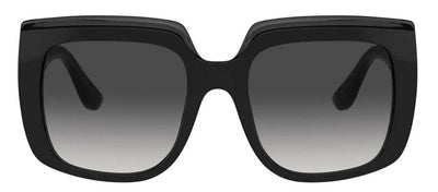 Dolce & Gabbana DG 4414 501/8G Square Plastic Black Sunglasses with Grey Gradient Lens
