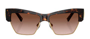Dolce & Gabbana DG 4415 502/13 Cat-Eye Plastic Havana Sunglasses with Brown Gradient Lens