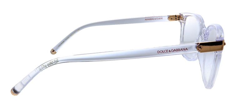 Dolce & Gabbana DG 5036 3133 Butterfly Plastic Clear Eyeglasses with Demo Lens