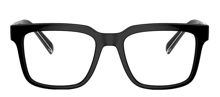 Dolce & Gabbana DG 5101 501 Square Plastic Black Eyeglasses with Logo Stamped Demo Lenses Lens
