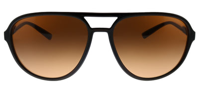 Dolce & Gabbana DG 6150 329578 Aviator Plastic Transparent Tobacco Sunglasses with Brown Lens