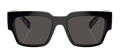Dolce & Gabbana DG 6184 501/87 Square Plastic Black Sunglasses with Grey Lens