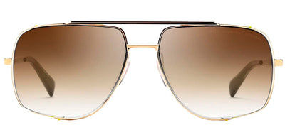 Dita MIDNIGHT SPECIAL DT DRX-2010D-60-Z Aviator Metal Gold Sunglasses with Brown Gradient Lens