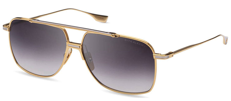 Dita ALKAMX DT DTS100-A-01 Navigator Metal Gold Sunglasses with Grey Gradient Lens