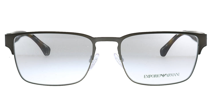 Emporio Armani EA 1027 3003 Square Metal Gunmetal Eyeglasses with Demo Lens