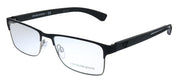 Emporio Armani EA 1052 3094 Rectangle Metal Black Eyeglasses with Demo Lens