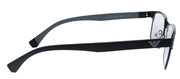 Emporio Armani EA 1105 3014 Rectangle Metal Black Eyeglasses with Demo Lens